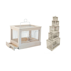 Клетка деревянная 460*300*250 мм прямоугольная